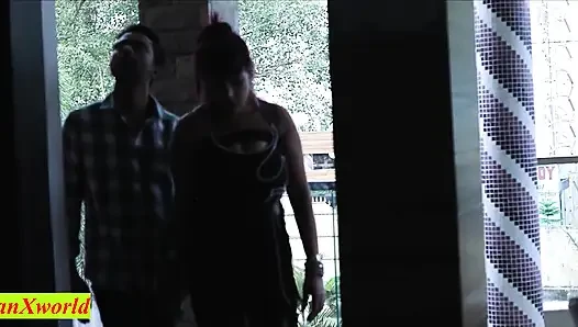 Perpisahan seks dengan teman pacar! Seks fantasi pertama kali
