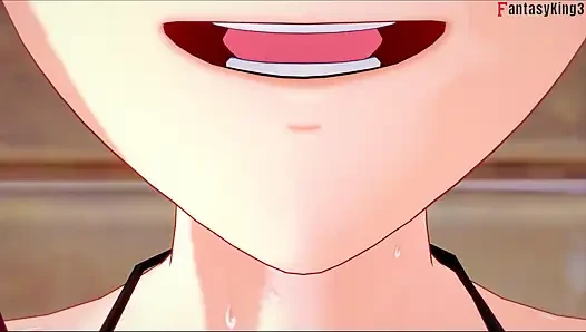 Makima sex on the beach - chainsaw man