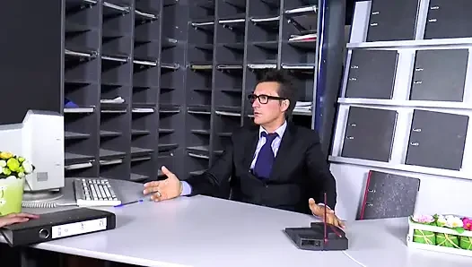My horny secretary!