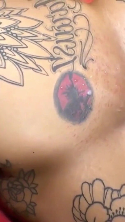 Key moment from "CREAMPIE GANGBANG BUKKAKE FOR GERMAN TATTOO MODEL BETH ADAMS"