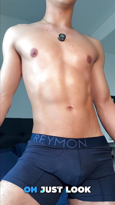 Oil, Boxer and Big Cum