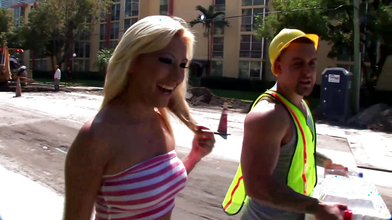 Giant big cock for the little slut