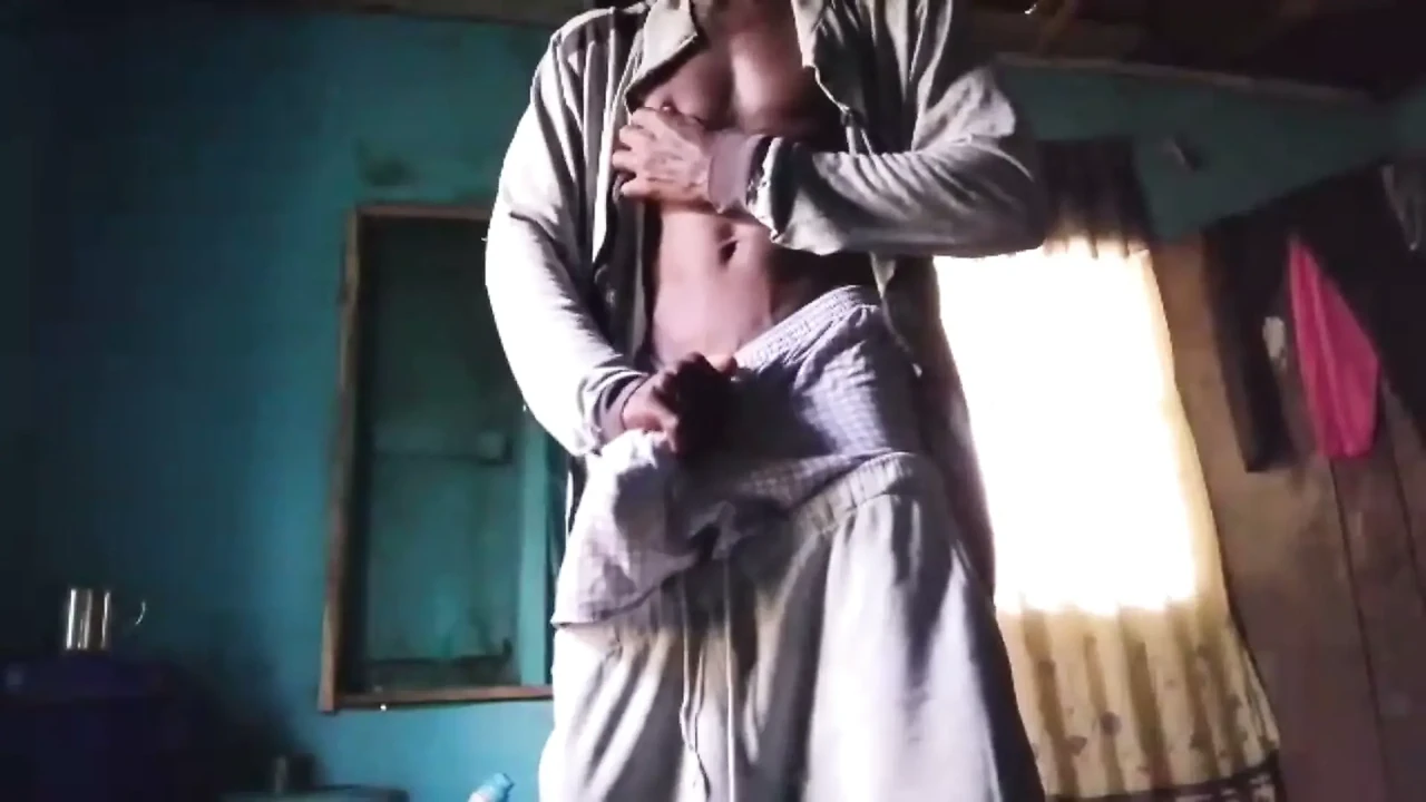 Wanking off Till Cum My Big Black Dick
