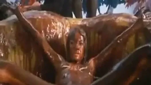 chocolate woman