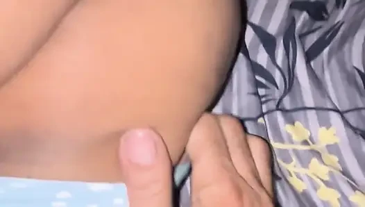 Indian teenager girl in bedroom part 2
