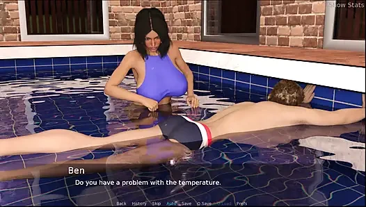 Project hot wife #44: Aaron cum all over Emily while Johannes watched