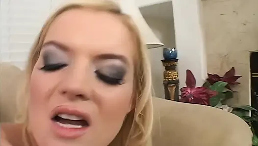 Hot Blonde Enjoys Oral Sex Until She Cums and Anal Sex
