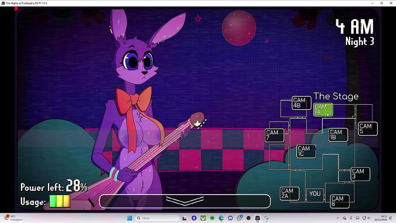 Five nights at FuzzBoob's part 1
