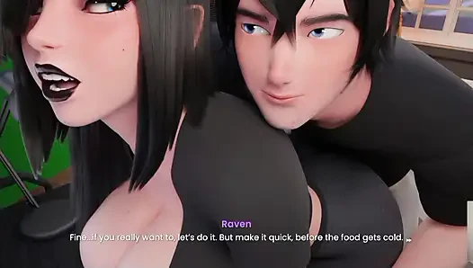 ICH FICKE MEINE STIEFSCHWESTER RAVEN VON TITANS, WÄHREND ICH VIDEOSPIEL MIT IHR SPIELE!