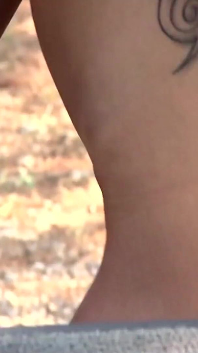 Stunning moment from "Blond milf with big tits likes double penetration with strangers outdoor in pickup car"