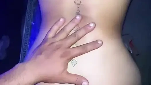 I put the whole tool in my ass