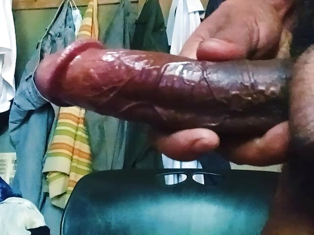 Asian Old man mastrubation big cock