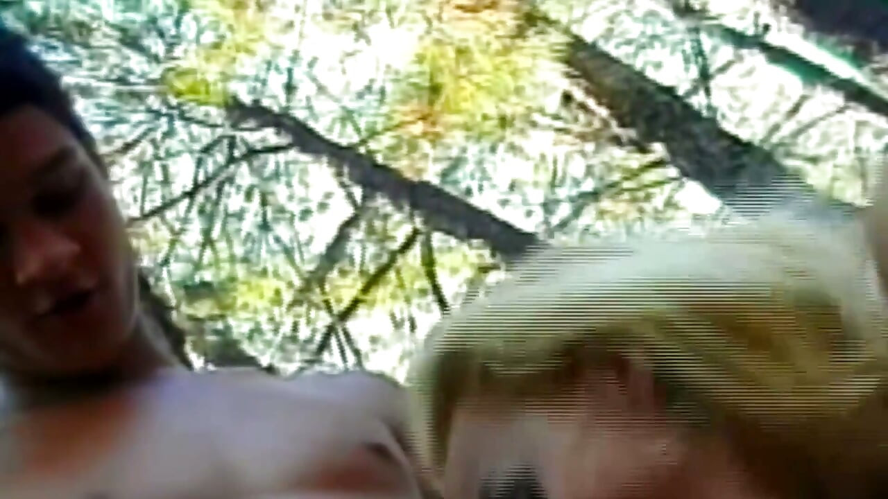 Insatiable Blonde 18yo Drains Transsexual Cock Outdoors