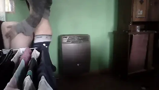 We Have Sex in the Kitchen Beside the Stove