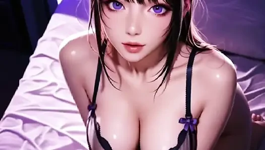 Anime Hentai - pacarku dengan temannya dan dia menyukainya