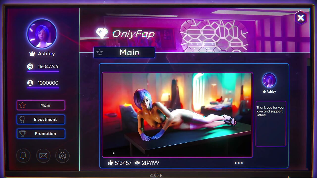 Onlyfap Simulator 3 pornogame [volledig spel] seksspel, naakt spel