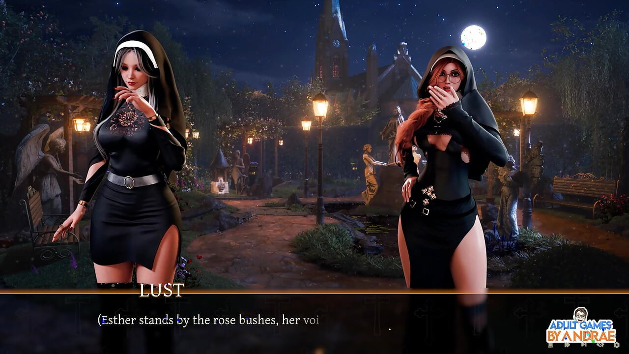Stepsisters in Sin Gameplay Part 5 - Lust Gets Closer to Esther