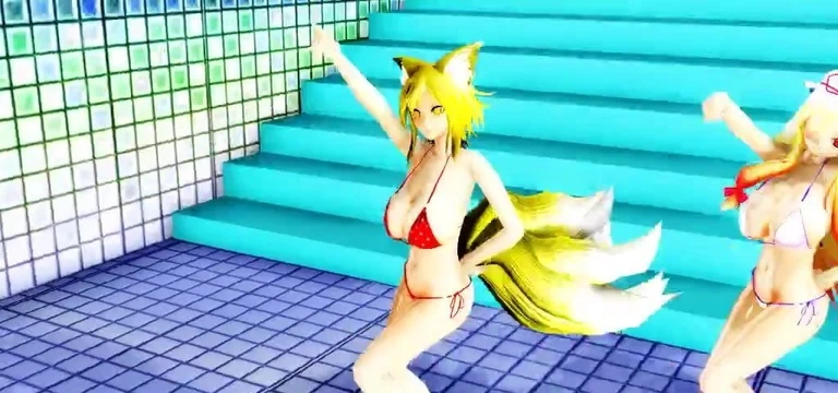 MMD Touhou Dance