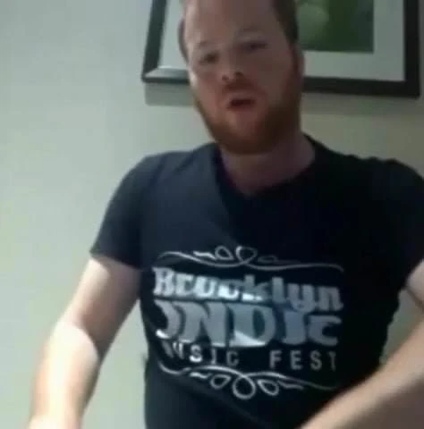 Ginger cub stroking