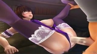 Hentai những màu tím panty