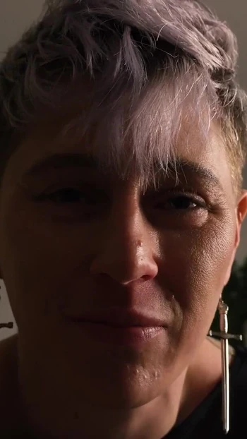 Key moment from "Submit at the Sex Party: a Nonbinary POV JOI for Everybody with FtM Jaq Quicksilver"