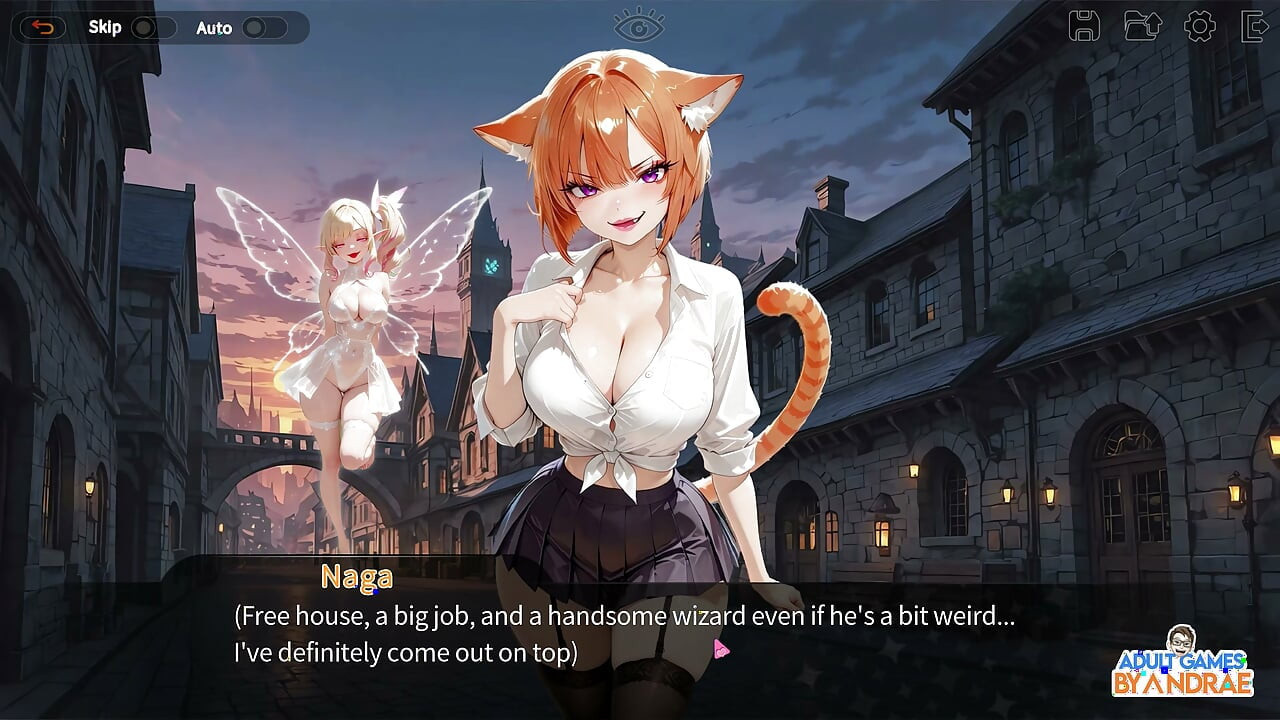 Harem Neko Girl Của Riêng Tôi Gameplay Phần 1 - Đụ Đít Naga