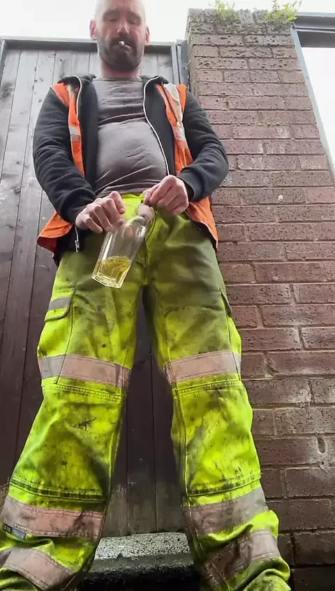 PIssing and Drinking at work