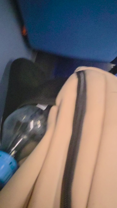 Pau em um ônibus