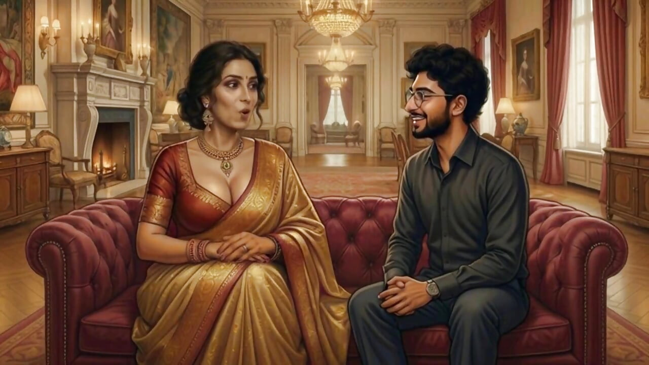 Handsome Guy Fucks Uncles Beautiful Wife.