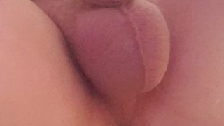 Gaping and pre cum