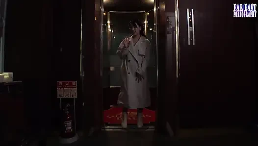 Skirt Side Tease Where Slick Grazing Turns to Instant Climax the Moment She Sinks in - 3