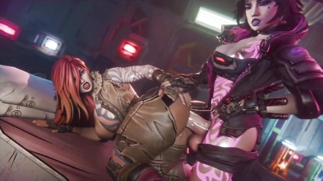 Lovely Two Animation Girls Brutal Sex