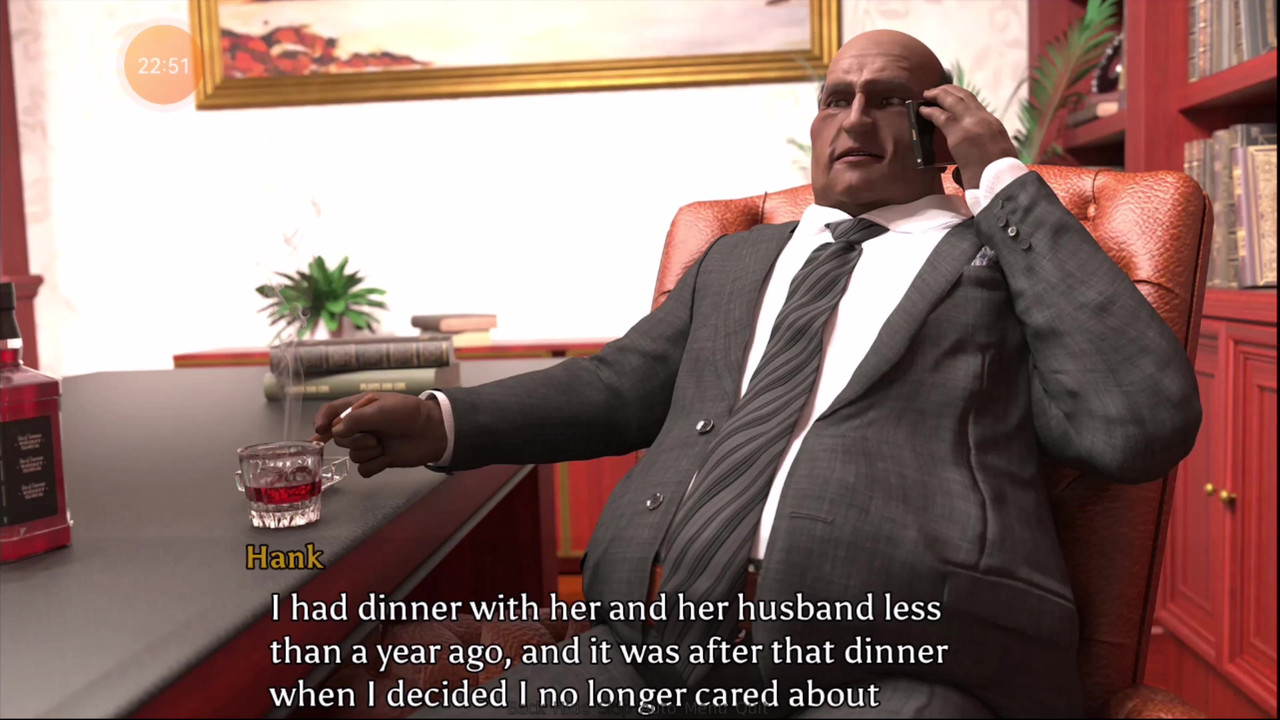 完美的婚姻 #7 - hank 抓住了 anne 的屁股