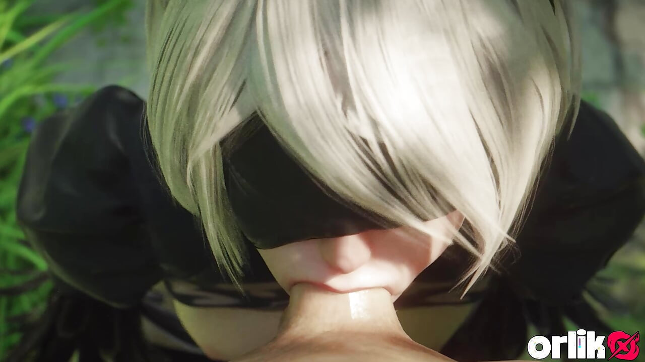 2b Rabuda Anal Cowgirl Depois de Boquete Babado - Nier Automata 3D Porn
