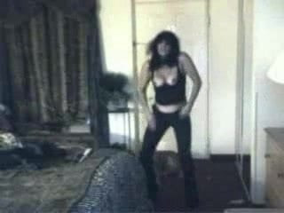 Nasty Lady dances ....