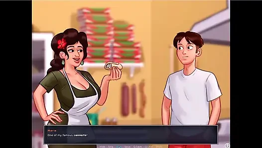 Yaz mevsimi efsanesi - Josephine Johannes'e tezgahın arkasında sakso çekti ... Johannes Tina'ya siktiriyor