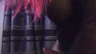 fucking black doll really hard close up cumshot