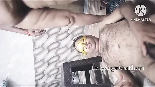 Bathroom Sex with Aunty