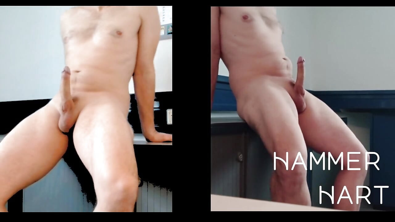 Masturbate Naked With Hard Cock & Squirt Sperm
