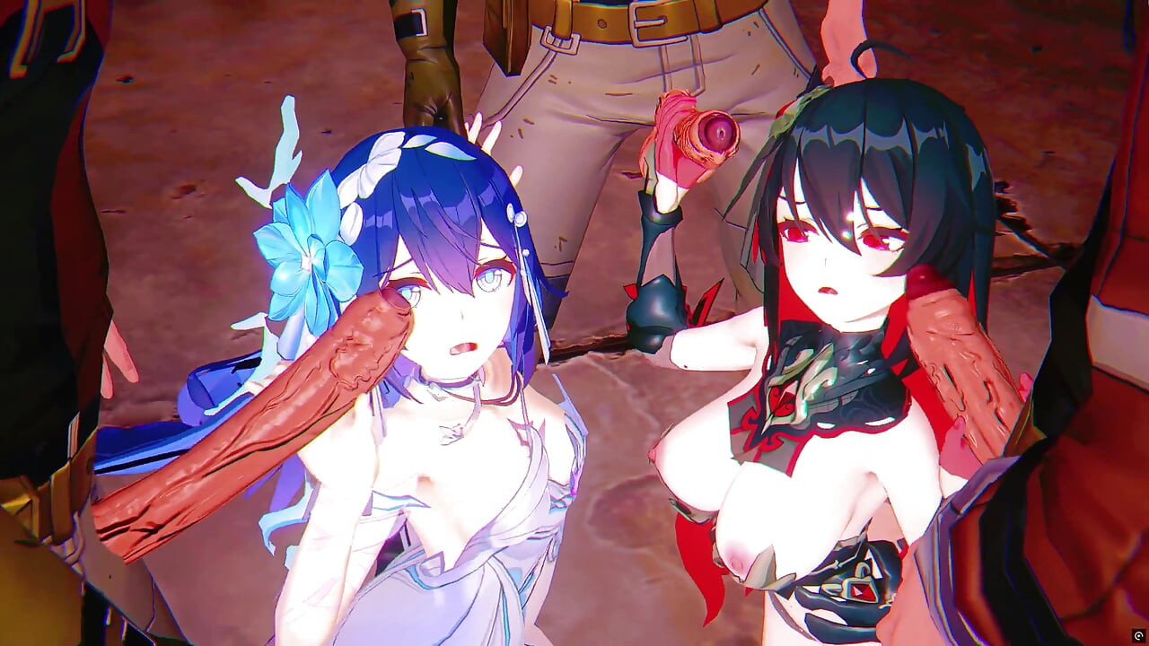 崩壊インパクト - ジーレ・ヴォレレイ BBC ラフセックス - 3D変態アニメーション