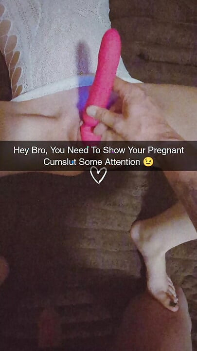 Neglected Pregnant Cumslut Cheats & Gets Creampied