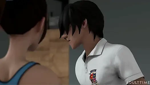 Hentai seks koleji bölüm 7 - üniversiteli dahi üvey kız arkadaşına öğrendiği her şeyi göstermek istiyor