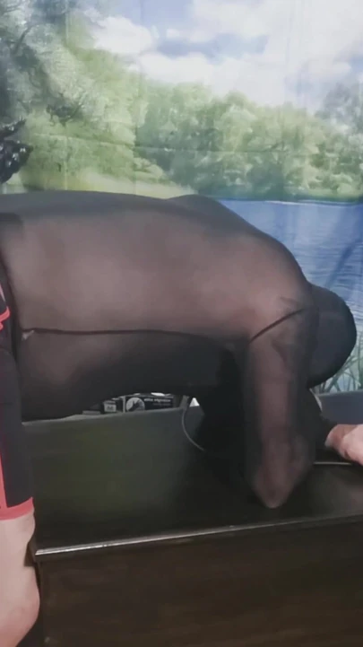 Unforgettable moment from "SHE FOUND A PINCK COCK TO FUCK HIA ASS WITH"