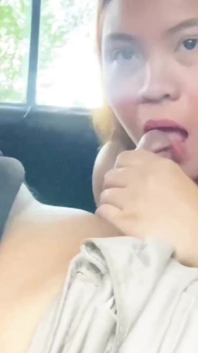 FILIPINA RISKY PUBLICCAR BLOWJOB CUM IN MOUTH | Clip 1