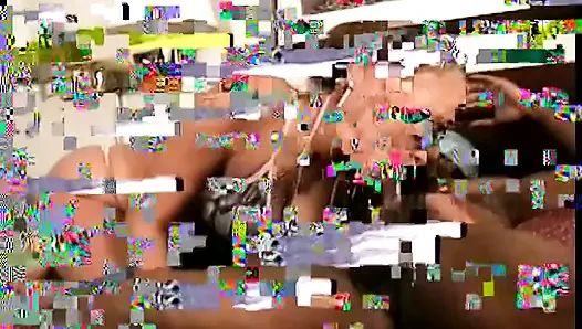 Black rod gets swallowed and stroked by furious biracial cocksucker