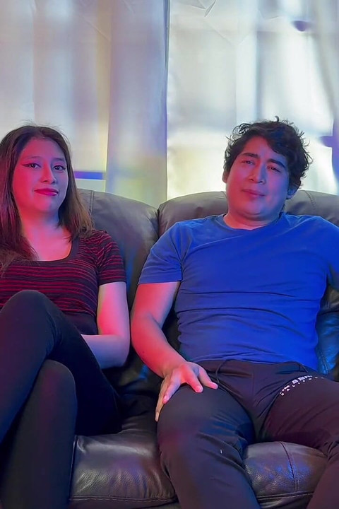 Swinger Couple Doing Threesome with Petite 19 Years Old Girl