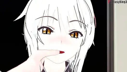 Koneko diperas seks di kereta - serial dxd ntr madness