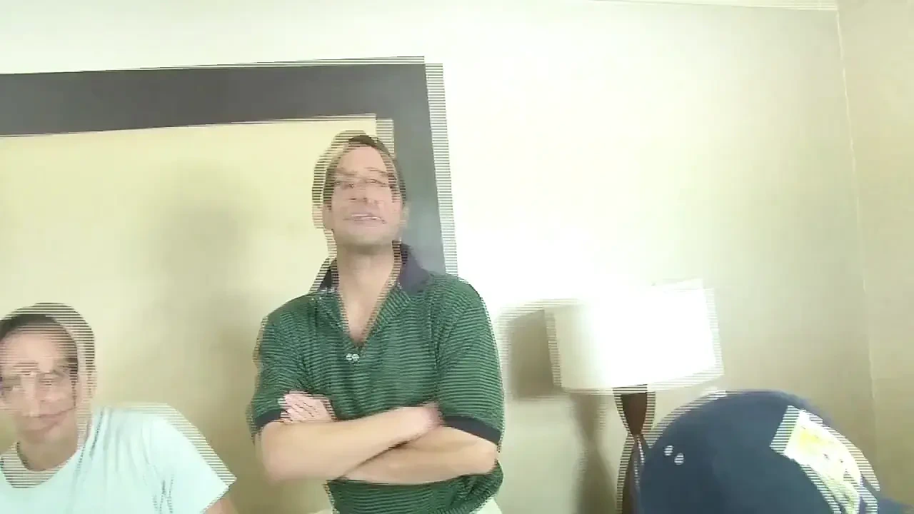 Gangbang in the bedroom