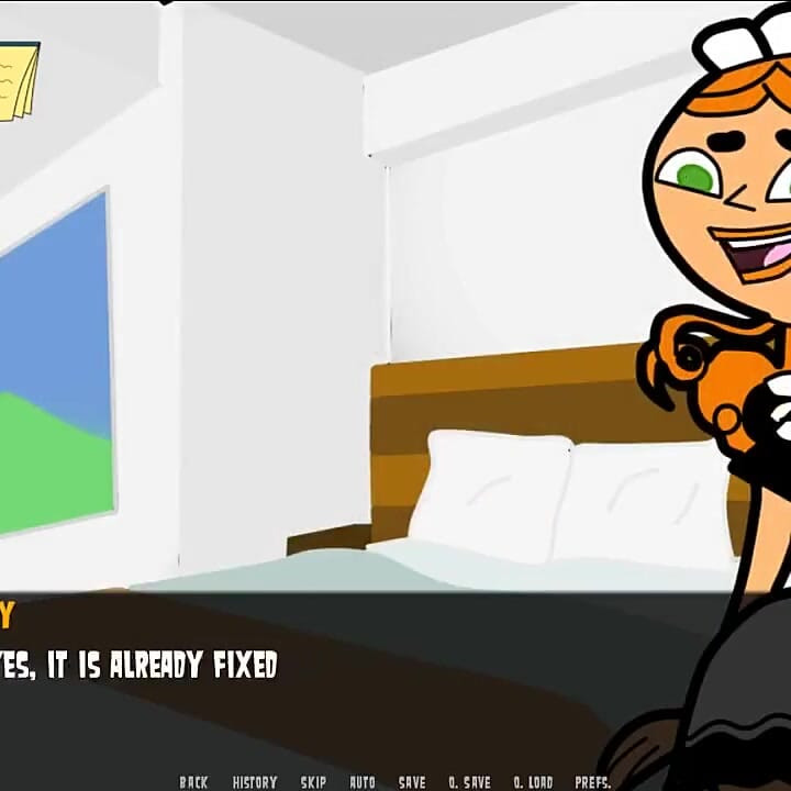 Total Drama Harem - Bahagian 10 - Lindsey Awek Basah Panas Oleh Loveskysan
