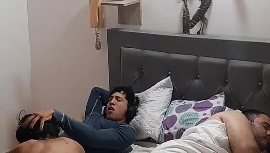 I fuck my boyfriend's friend and ask him to penetrate me